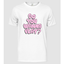 Pólómánia Do you wanna play? - Férfi Alap póló férfi póló
