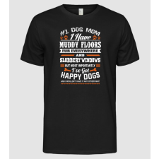 Pólómánia Dog mom be like - Férfi Alap póló férfi póló