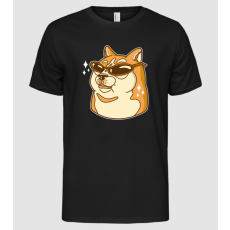 Pólómánia Doge Coin - Férfi Alap póló