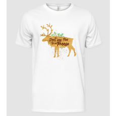 Pólómánia Dont say boo to the moose - Férfi Alap póló