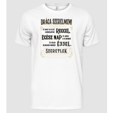 Pólómánia Drága Férjem - Férfi Alap póló