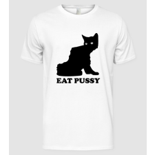 Pólómánia Eat Pussy - Férfi Alap póló férfi póló