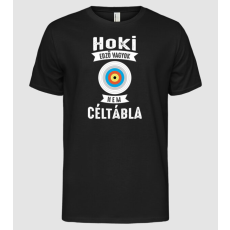 Pólómánia Edző vagyok nem céltábla HOKI - Férfi Alap póló