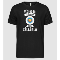 Pólómánia Edző vagyok nem céltábla VÍZILABDA - Férfi Alap póló