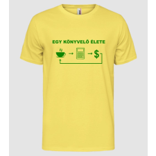 Pólómánia Egy könyvelő élete - Férfi Alap Póló férfi póló