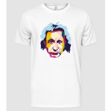 Pólómánia Einstein absztrakt - Férfi Alap póló férfi póló