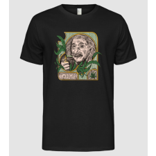 Pólómánia Einstein Marijuana THC - Férfi Alap póló férfi póló