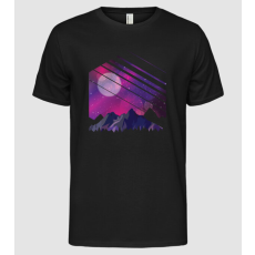 Pólómánia Éjszakai a Hegyekben Csillagokkal - Férfi Alap póló