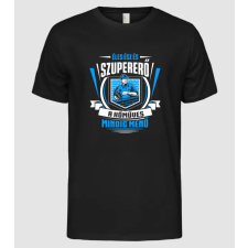 Pólómánia Élesz ész és szuper erő...kőműves - Férfi Alap póló férfi póló