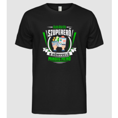 Pólómánia Élesz ész és szuper erő...könyvelő - Férfi Alap póló