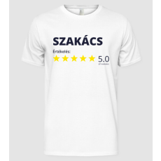 Pólómánia Értékelés 5 csillag - SZAKÁCS - Férfi Alap póló