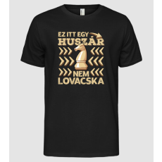 Pólómánia Ez itt egy huszár - Férfi Alap póló