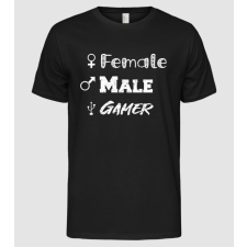 Pólómánia Female Male Gamer - Férfi Alap póló férfi póló