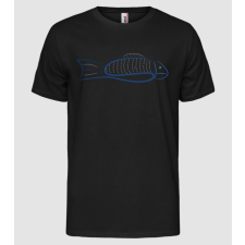 Pólómánia Fish - Férfi Alap Póló férfi póló
