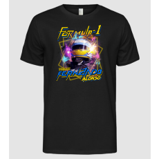 Pólómánia FORMULA1 ALONSO - Férfi Alap póló