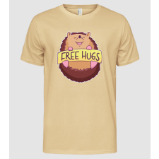 Pólómánia Free Hugs Süni - Férfi Alap póló férfi póló