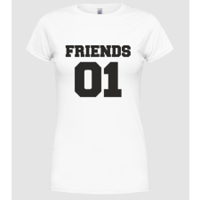 Pólómánia Friends 01 - Női Kerek nyakú Póló női póló