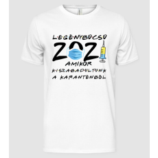 Pólómánia FRIENDS LEGÉNYBÚCSÚ DRK - Férfi Alap póló