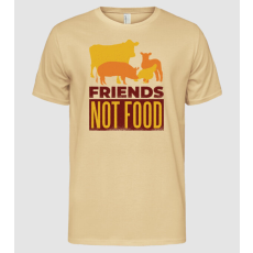 Pólómánia Friends not Food Vegán - Férfi Alap póló