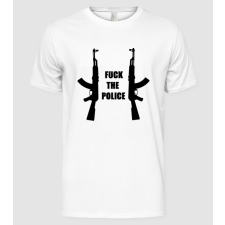 Pólómánia Fuck the police - Férfi Alap póló férfi póló
