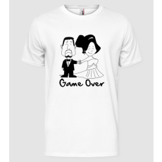 Pólómánia Game Over - Férfi Alap Póló