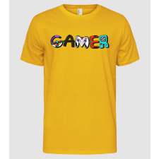 Pólómánia Gamer Felirat - Férfi Alap póló férfi póló