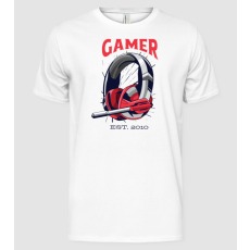 Pólómánia Gamer született 2010 - Férfi Alap póló