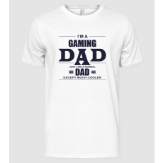 Pólómánia Gaming dad - Férfi Alap póló