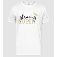 Pólómánia Glamping queen  - Férfi Alap póló férfi póló