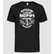Pólómánia Győztes lght papa - Férfi Alap póló