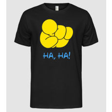 Pólómánia Haha.eps - Férfi Alap póló