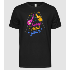 Pólómánia Happy New Year 2021 - Férfi Alap póló férfi póló