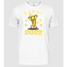 Pólómánia Happy new year Banana - Férfi Alap póló férfi póló