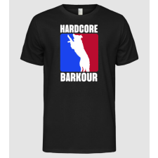 Pólómánia Hardcore Barkour - Férfi Alap póló férfi póló