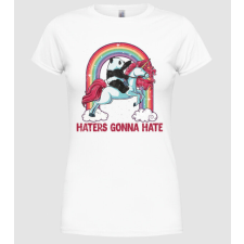 Pólómánia HATERS GONNA HATE - Női Kerek nyakú Póló női póló