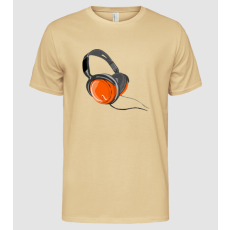 Pólómánia headphone - Férfi Alap póló