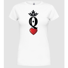 Pólómánia HeartQueen páros - Női Kereknyakú Póló