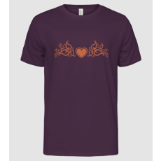 Pólómánia heartscarf2 - Férfi Alap póló