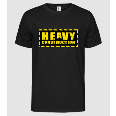 Pólómánia Heavy Construction - Férfi Alap póló