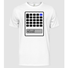 Pólómánia Hello - Férfi Alap póló férfi póló