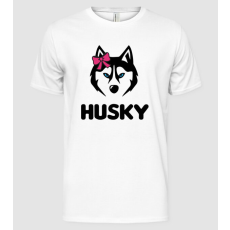 Pólómánia Husky lány - Férfi Alap póló