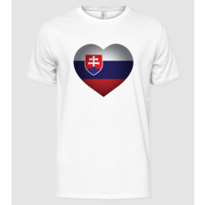 Pólómánia i heart slovakia - Férfi Alap póló