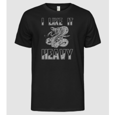 Pólómánia I like it heavy - Férfi Alap póló