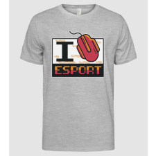 Pólómánia I love Esport - Férfi Alap póló férfi póló