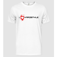 Pólómánia i love hardstyle - Férfi Alap póló