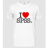 Pólómánia I love SPSS - Férfi Alap póló