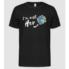 Pólómánia i'm with her - Férfi Alap póló férfi póló
