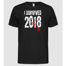Pólómánia I survived 2018 - Férfi Alap póló