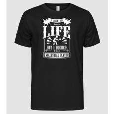 Pólómánia I used to have a life RÖPLABDÁS - Férfi Alap póló
