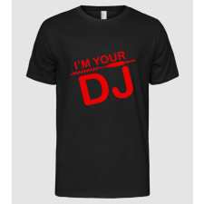 Pólómánia Im your DJ - Férfi Alap póló férfi póló
